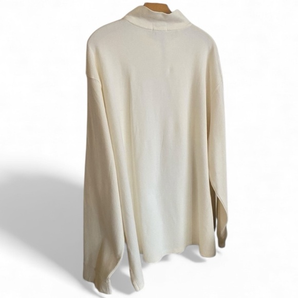 RALPH LAUREN POLO Luxury Quarter Zip Knit Sweater Buff Big/Tall…GIFT FOR HIM - Picture 4 of 12